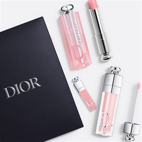 dior addict natural glow set douglas|dior lip balm gift set.